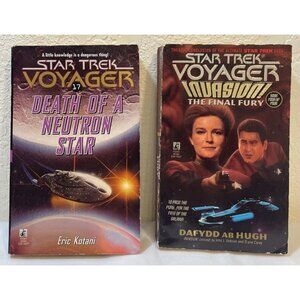 Star Trek Voyager Death of a Neutron Star & Invasion Paperback